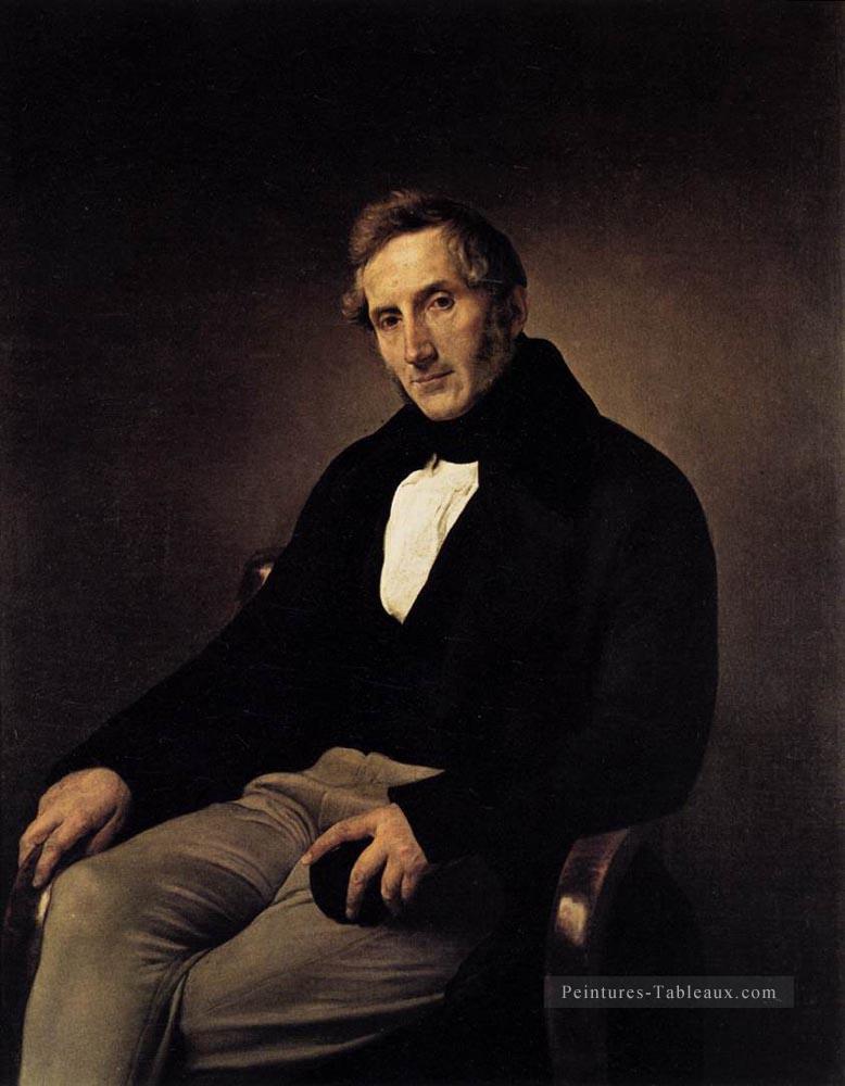Portrait d’Alessandro Manzoni romantisme Francesco Hayez Peintures à l'huile